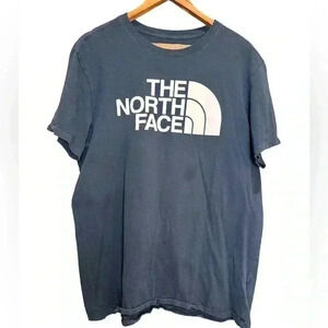 The North Face Men’s Navy White Short Sleeve Size Large